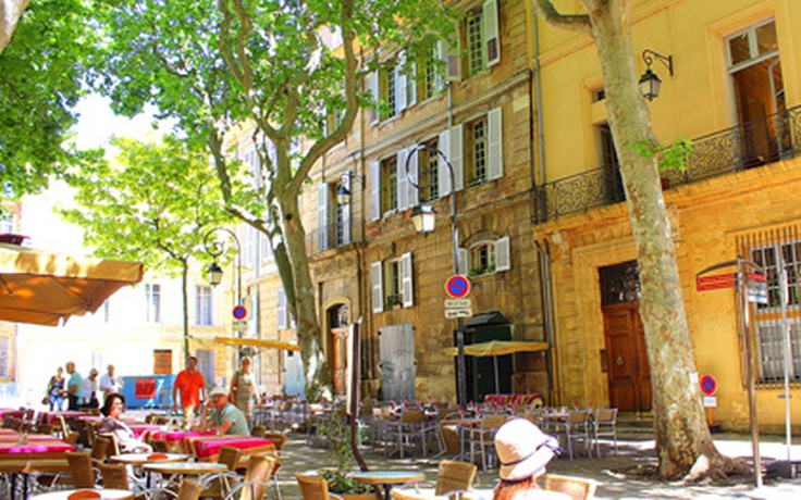 Nhớ một Aix-en-Provence lãng mạn