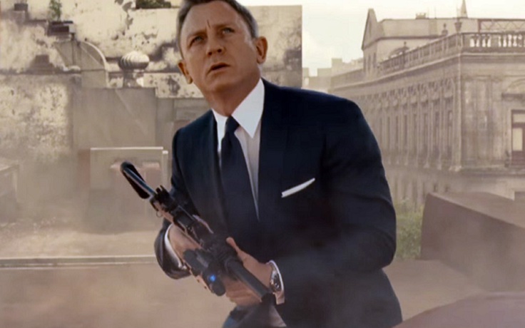 Phim mới về James Bond suýt phá kỷ lục doanh thu phòng vé
