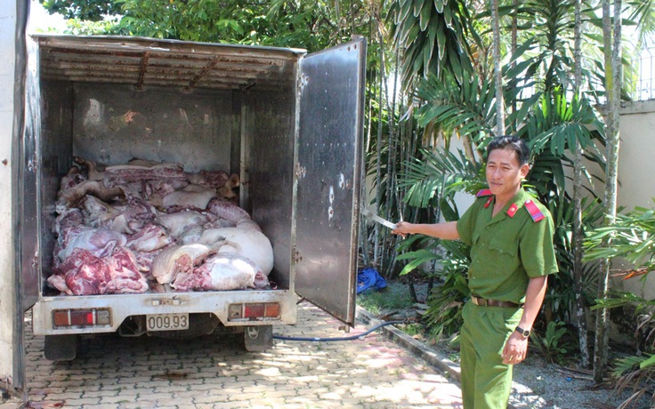 'Đầu nậu' thịt thối chỉ bị xử phạt hành chính hơn 11 triệu đồng