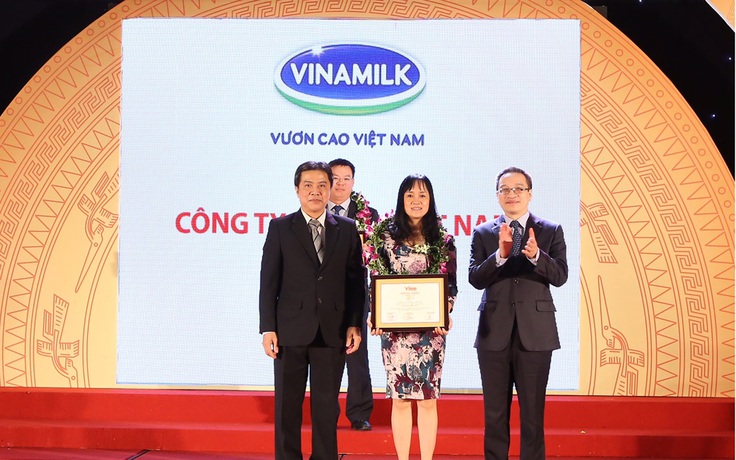 Vinamilk thuộc Top 10 DN tư nhân lớn nhất Việt Nam