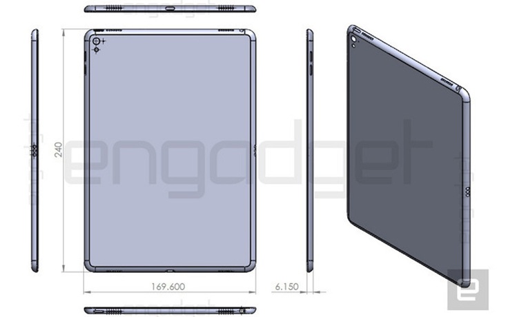 Apple thay iPad Air bằng iPad Pro 9,7 inch?