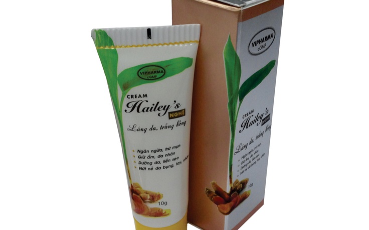 CREAM Hailey’s Nghệ láng da, trắng hồng với Nano Curcumin