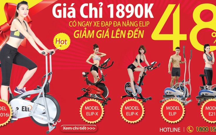 Xe đạp tập thể dục gia đình hot nhất hiện nay