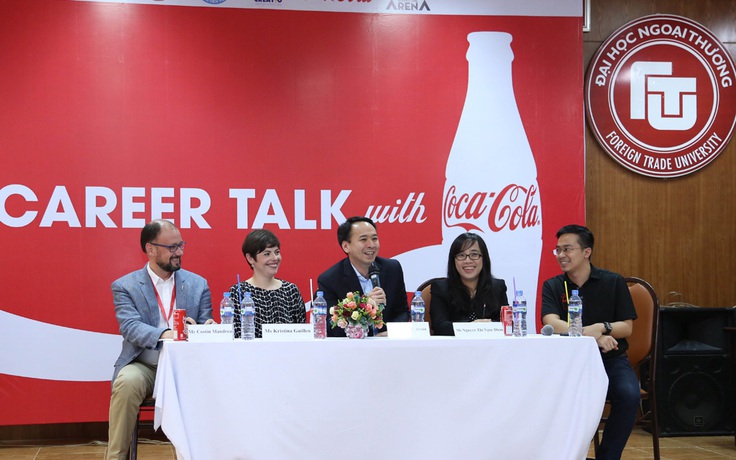 Lựa chọn đúng nghề tại hội thảo hướng nghiệp của Coca-Cola