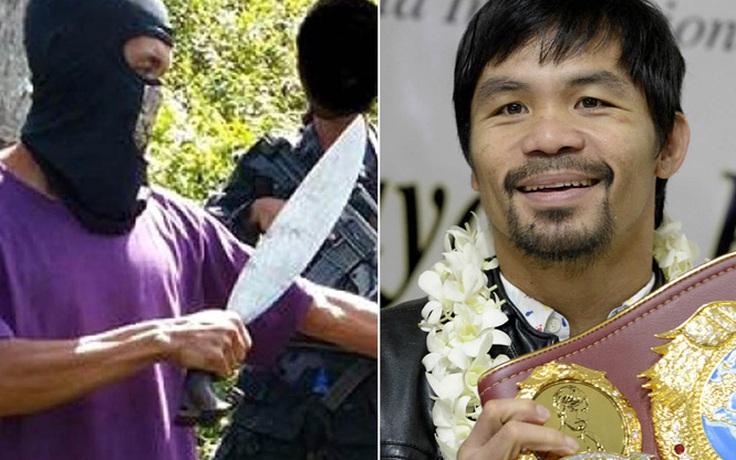 Khủng bố âm mưu bắt cóc võ sĩ Pacquiao