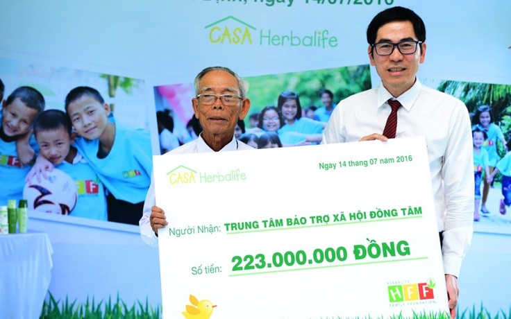 Casa Herbalife - chung tay cùng cộng đồng chia sẻ nỗi lo cho trẻ em cơ nhỡ