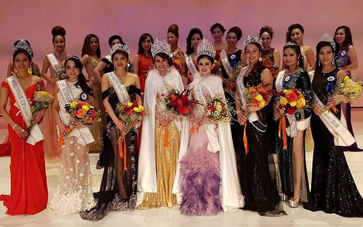 Janny Thủy Trần đăng quang Hoa hậu Phu nhân Việt Nam Hoàn cầu 2016 tại Mỹ