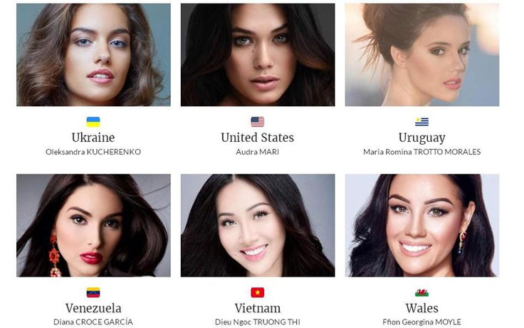 Miss World 2016: Hàng loạt thí sinh có chiều cao vượt trội trên 1,8 m
