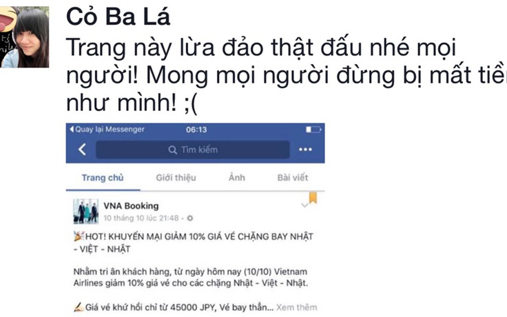 Mua vé máy bay về Tết: Cảnh giác mất tiền oan vì chiêu thức tinh vi