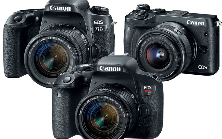 Canon ra mắt 3 máy ảnh mới