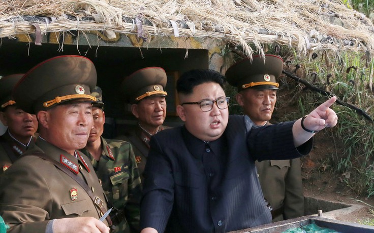 Triều Tiên xây đảo nhân tạo làm cơ sở tên lửa
