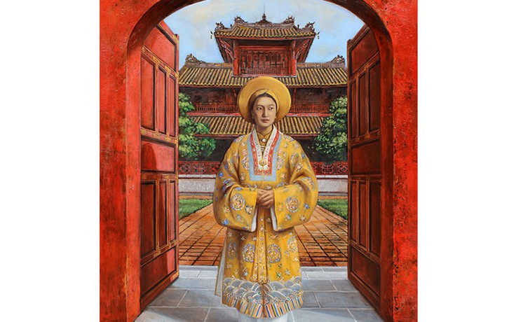 Triển lãm tranh vẽ chân dung vua chúa nhà Nguyễn