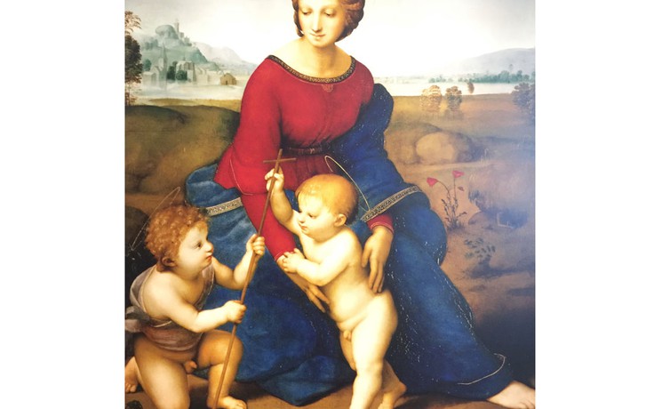 Triển lãm tranh của danh họa Raffaello qua công nghệ kỹ thuật số