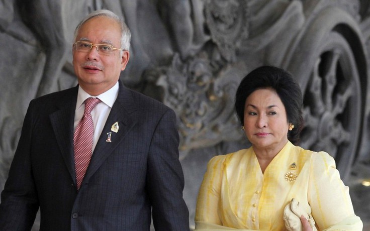 Malaysia thẩm vấn vợ cựu thủ tướng