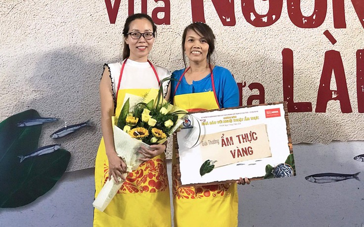 Phóng viên Báo Thanh Niên và Phụ Nữ TP.HCM đoạt giải nhất hội thi nấu ăn