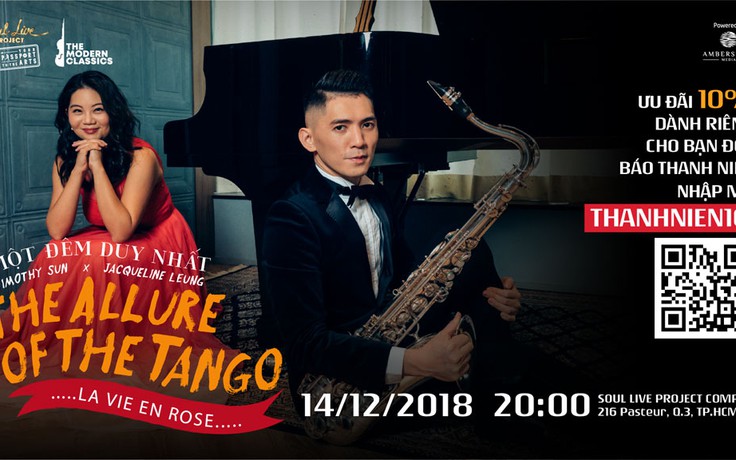 Giáng sinh với giai điệu tango cùng 2 nghệ sĩ đến từ Hồng Kông