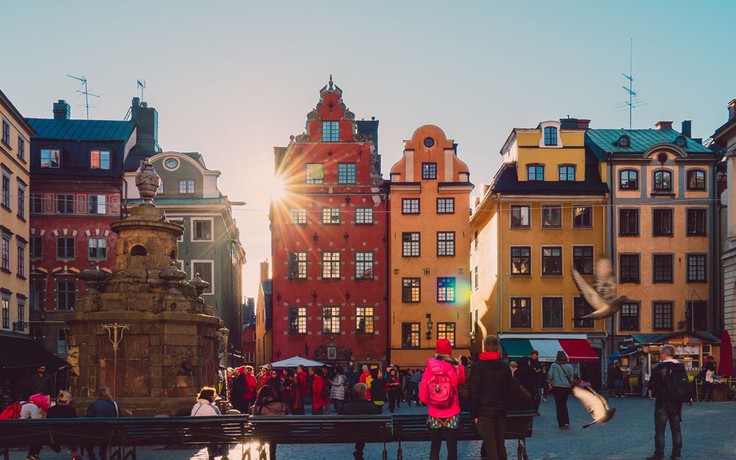 Gamla Stan - khúc gỗ vàng Thụy Điển