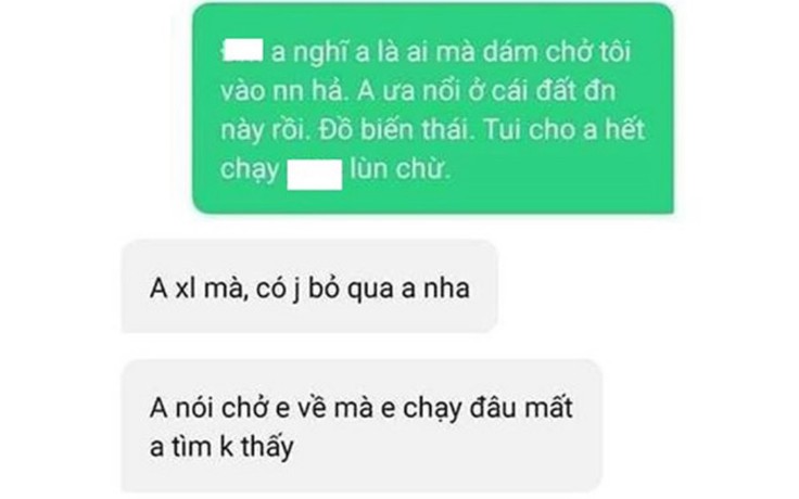 Xe ôm công nghệ chở khách vào nhà nghỉ bị cho thôi việc