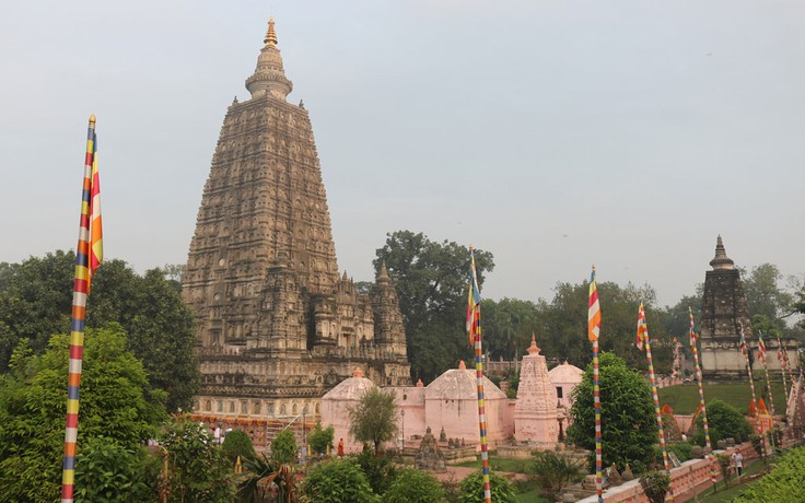 Dừng lại, thở sâu ở Mahabodhi