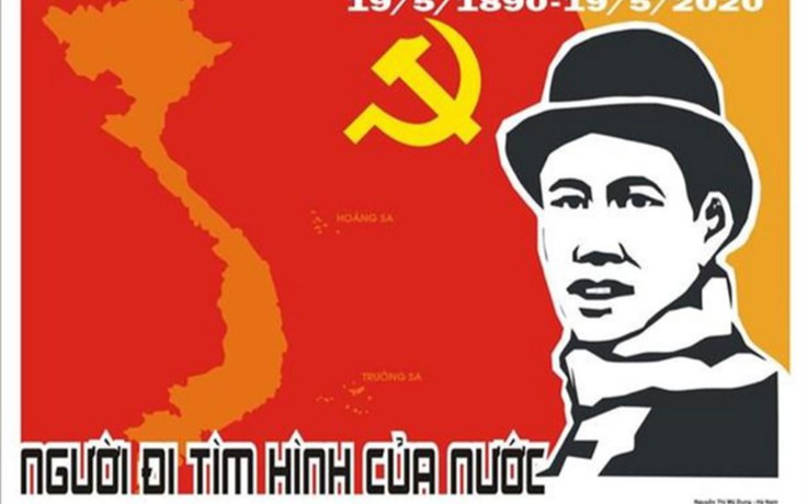 'Người đi tìm hình của nước' đoạt giải tranh cổ động