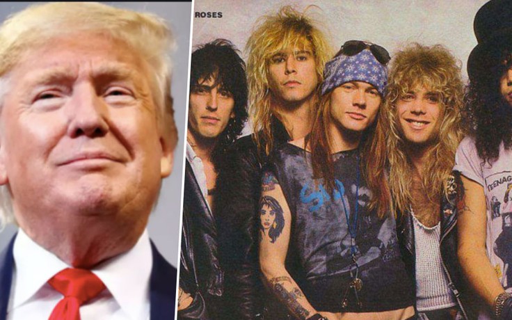 Tổng thống Trump bị nhóm nhạc rock huyền thoại Mỹ 'đá xéo'
