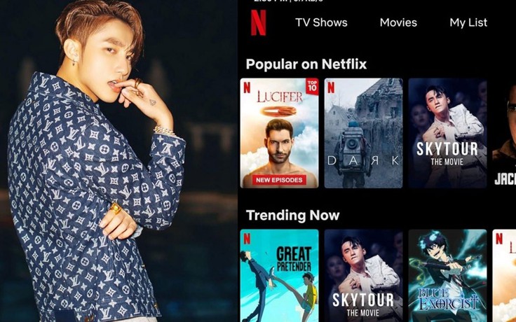 'Sky Tour: The Movie' của Sơn Tùng M-TP vào top trending toàn thế giới trên Netflix