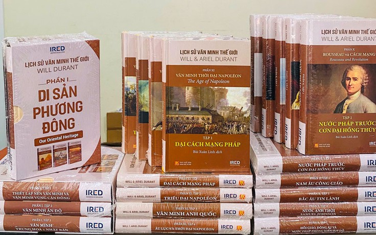 Xuất bản trọn bộ 'Lịch sử văn minh thế giới' tại Việt Nam