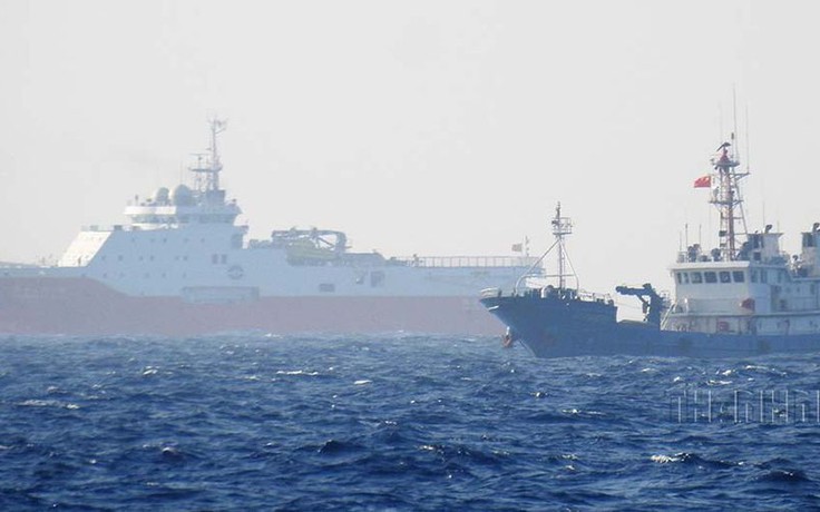 Nhiều tàu khảo sát Trung Quốc xâm phạm EEZ các nước