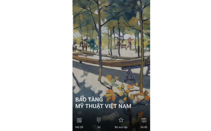 Bảo tàng Mỹ thuật Việt Nam dùng thuyết minh tự động đa phương tiện
