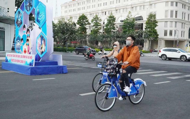 Người Sài Gòn chuộng đạp xe