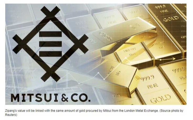 Công ty Nhật Bản phát hành tiền điện tử liên kết giá vàng