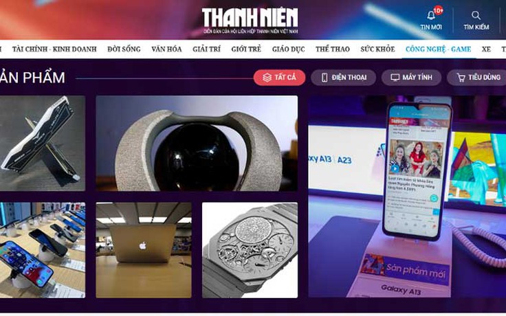 Thanh Niên Online ra mắt trang Công nghệ - Game