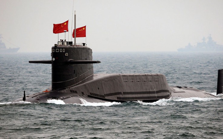 Trung Quốc đẩy mạnh chiếm lĩnh hoạt động tàu ngầm ở Biển Đông