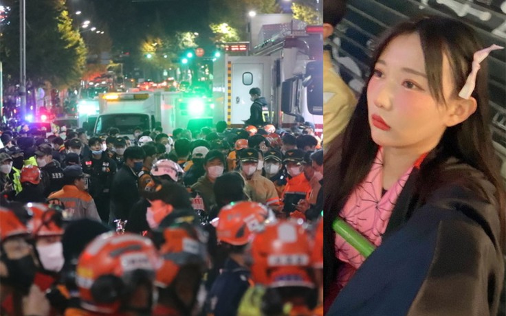 Nữ YouTuber làm đẹp Hàn Quốc suýt chết vì giẫm đạp ở Itaewon
