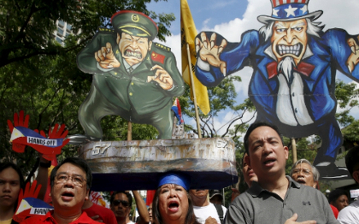 Hàng ngàn người Phlippines biểu tình phản đối Trung Quốc