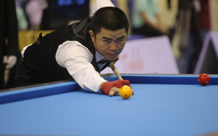 Quốc Nguyện hạng nhì World Cup billiards carom 3 băng