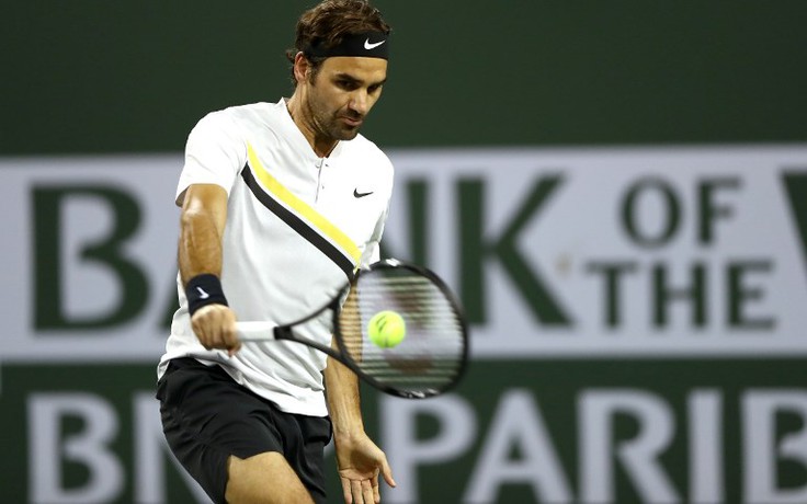 Federer vẫn bất bại trong năm 2018