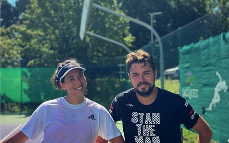 ‘Người thép’ Wawrinka lén lút hẹn hò ‘hoa hậu làng banh nỉ’ Muguruza?