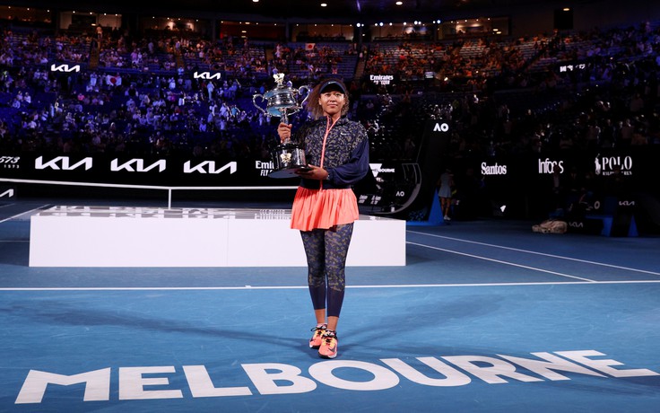 Tay vợt châu Á Naomi Osaka lần thứ 2 vô địch Úc mở rộng