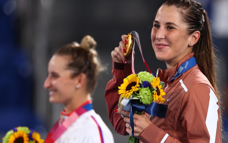 Olympic 2020: Bencic đi vào lịch sử quần vợt Thụy Sĩ