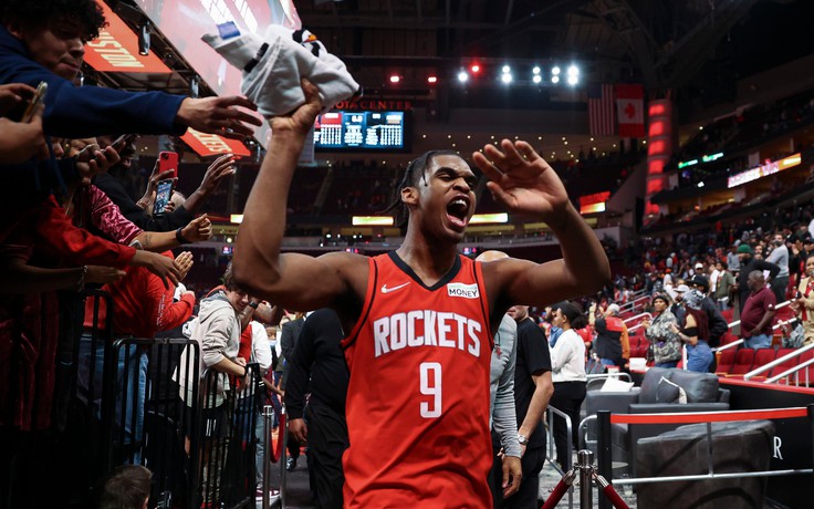 Tân binh Josh Christopher ‘ghi điểm’ trong ngày ra mắt Houston Rockets