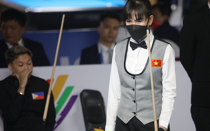 Cơ thủ xinh đẹp Việt Nam khiến nhà VĐTG 'khóc hận' tại SEA Games 31