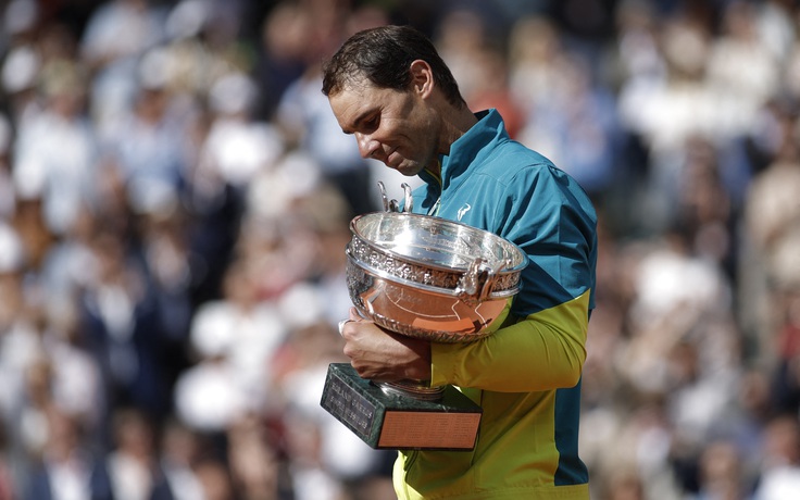 Lần thứ 14 đăng quang Roland Garros, Rafael Nadal nâng kỷ lục lên 22 Grand Slam