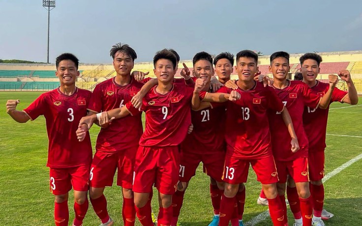 U.16 Việt Nam nhận tin vui trước trận đấu với Philippines