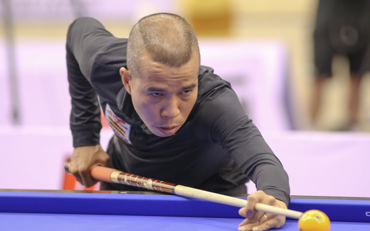 Trần Quyết Chiến và các đồng đội chinh phục giải billiards 3 băng vô địch thế giới