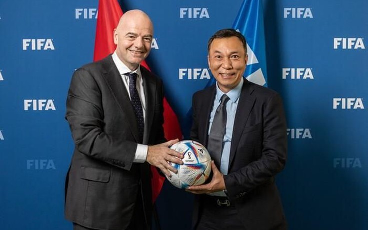 Chủ tịch VFF Trần Quốc Tuấn dự hội nghị thượng đỉnh trước giờ khai mạc World Cup 2022