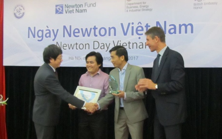 Dự án của 2 tiến sĩ Việt giành giải thưởng Newton