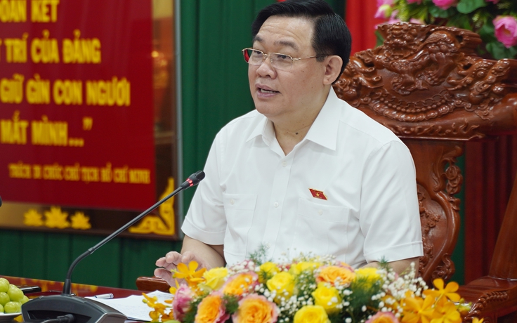 Chủ tịch Quốc hội Vương Đình Huệ: Trà Vinh cần quan tâm quy hoạch, phát triển toàn diện