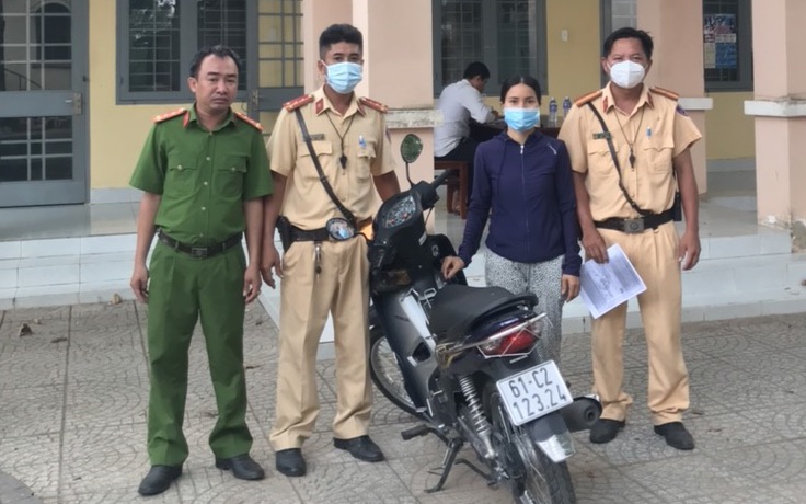 CSGT TP.HCM truy bắt nghi phạm trộm xe máy đến sát biên giới Campuchia