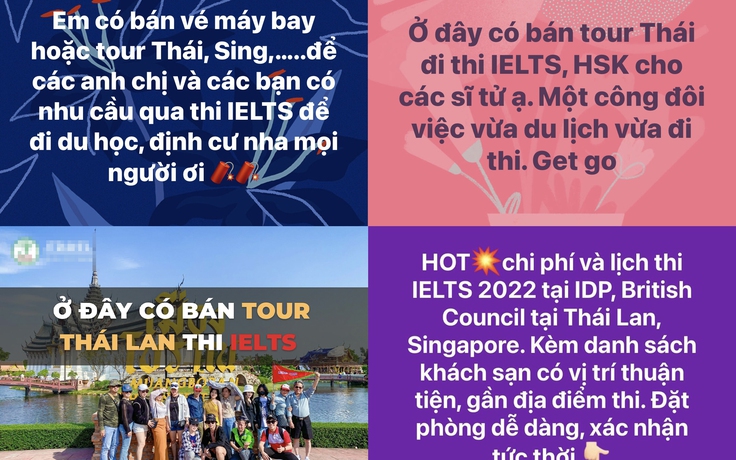 Đột ngột hoãn thi IELTS: Hàng chục thí sinh Việt Nam chọn thi ở Thái Lan